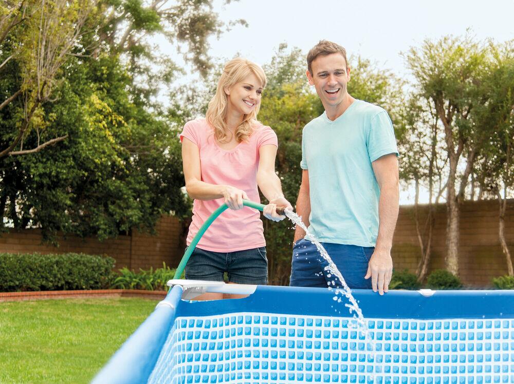 Piscinas Armacao 2282l Aqua Flex Azul Intex