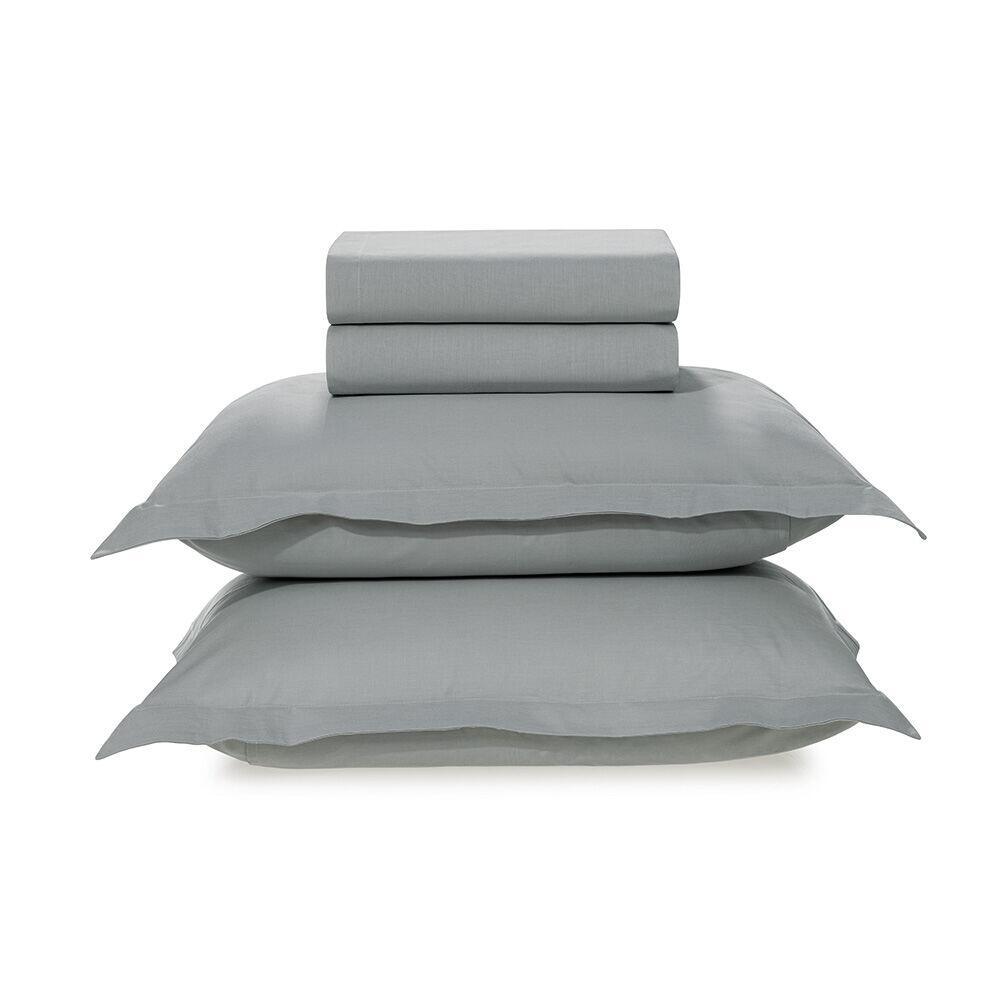 Jogo de Cama Queen Tom Mineral/Cinza Karsten