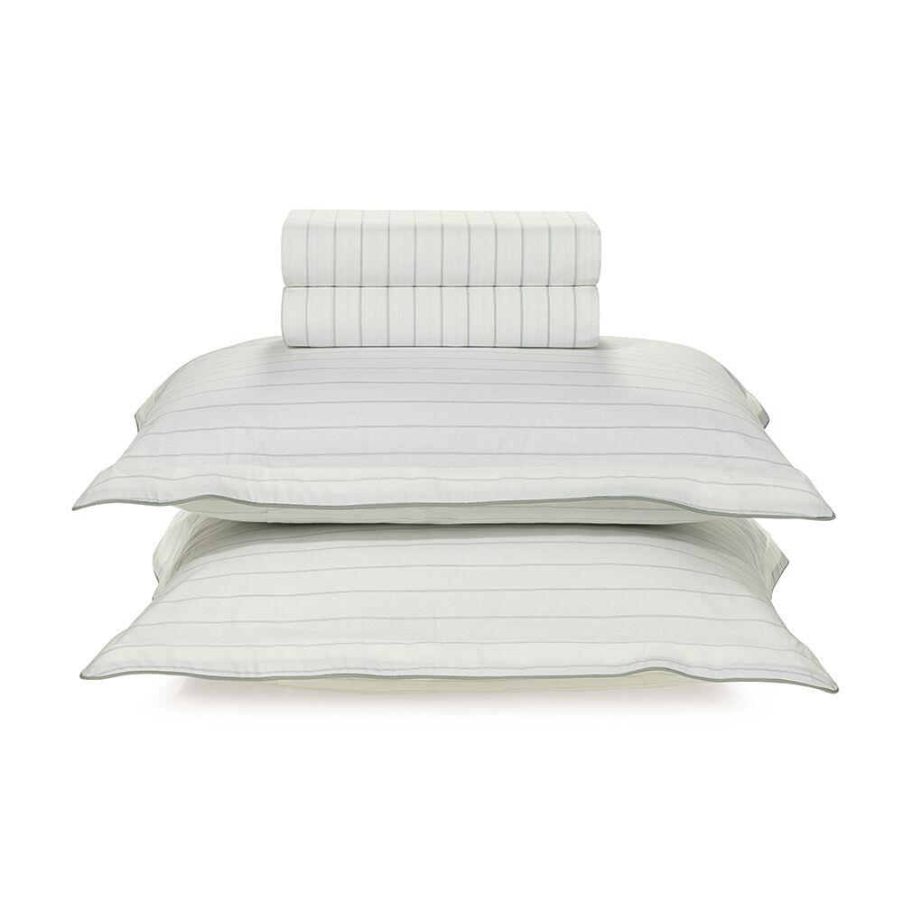 Jogo de Cama Casal Ananda Branco Karsten