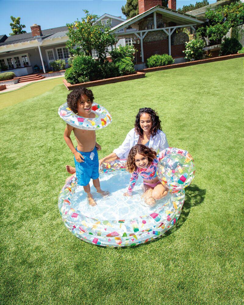 Piscina Infantil 150l Star Estampado Com Acessórios Intex