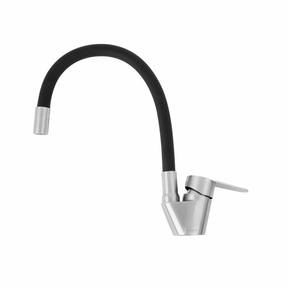 Torneira Misturador Monocomando para Cozinha de Mesa Bica Alta 1/2