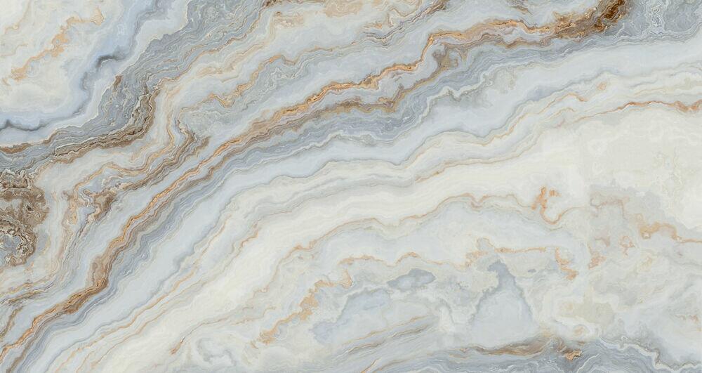 Piso Cerâmico Fenix Cinza/azul Retificado Brilhante 61x116 Ilhabella
