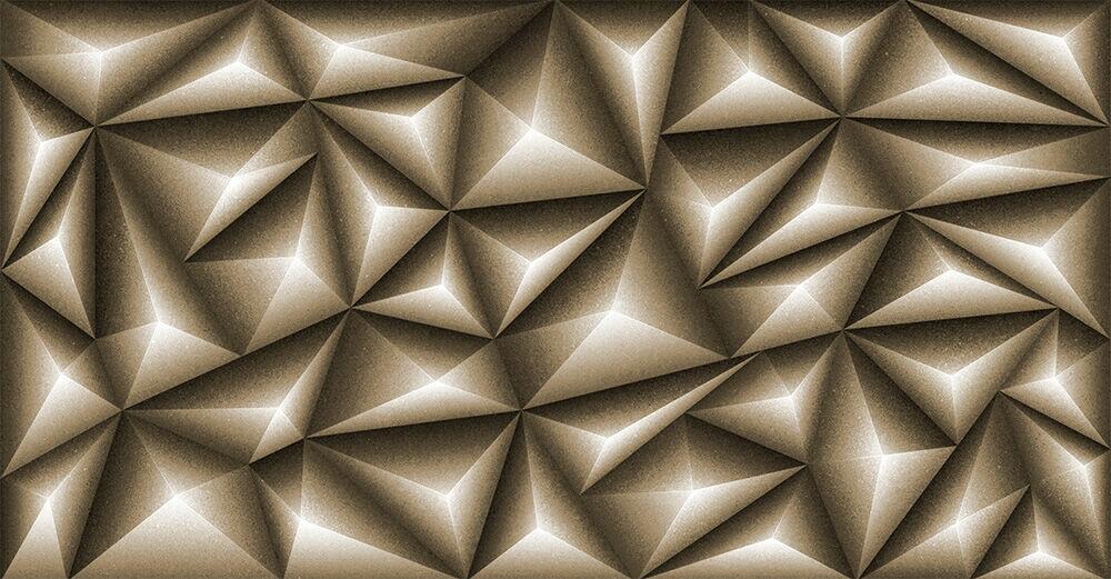 Piso Cerâmico Element Marrom Bege Retificado Brilhante 61x116 Ilhabella