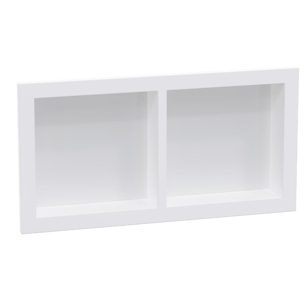 Nicho Duplo Branco 30x60 Arquitech