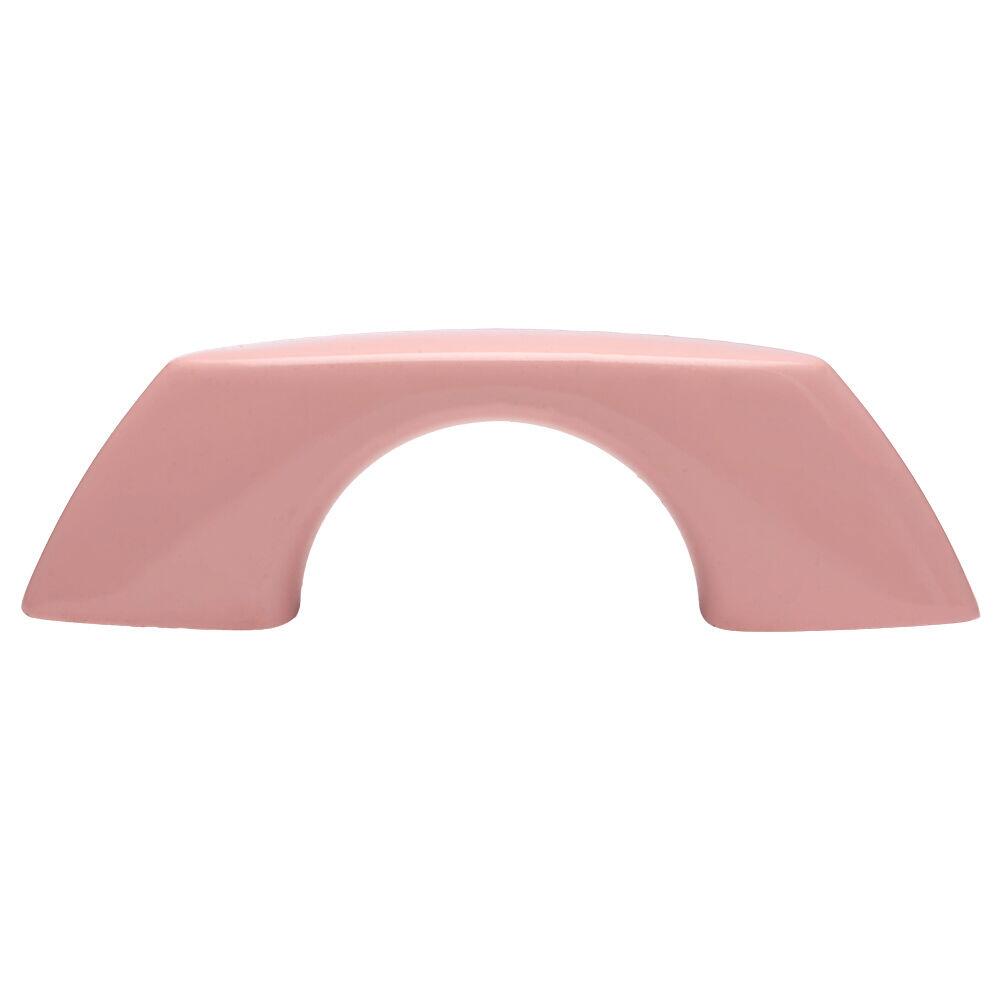 Puxador para Móveis Inf 6cm Ylly M870-32rs Rosa Claro Ago Inox