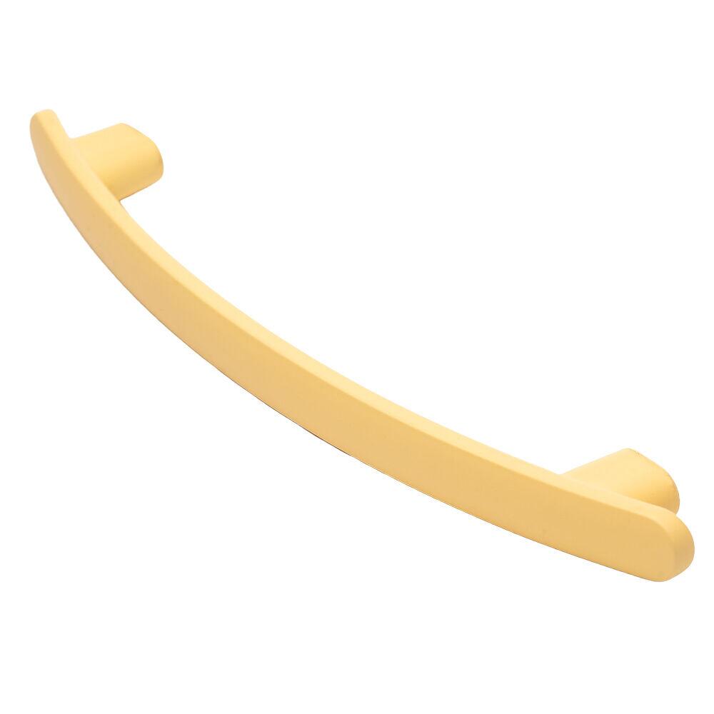 Puxador para Móveis Inf 12,5cm Hiti T-3338 Amarelo Claro Ago Inox