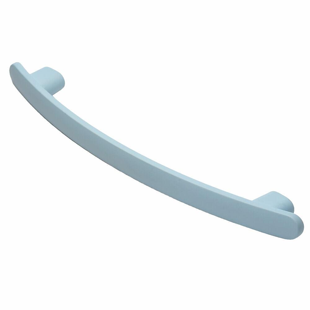 Puxador para Móveis Inf 12,5cm Hiti T-3338 Azul Claro Ago Inox