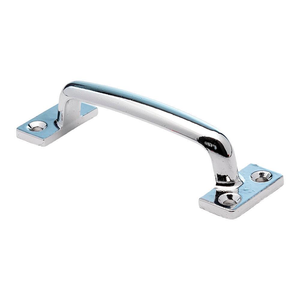 Puxador para Móveis 12cm Alca Quadr Mf.80cr Cromado Ago Inox