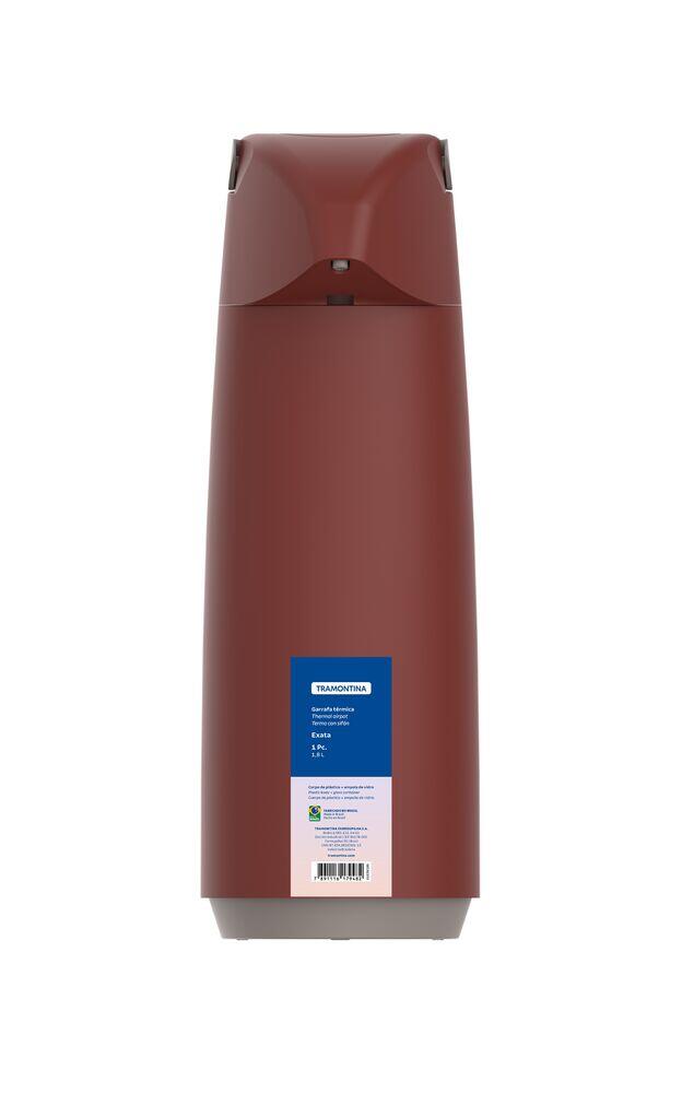 Garrafa Termica 1,8l Exata Vermelho Tramontina