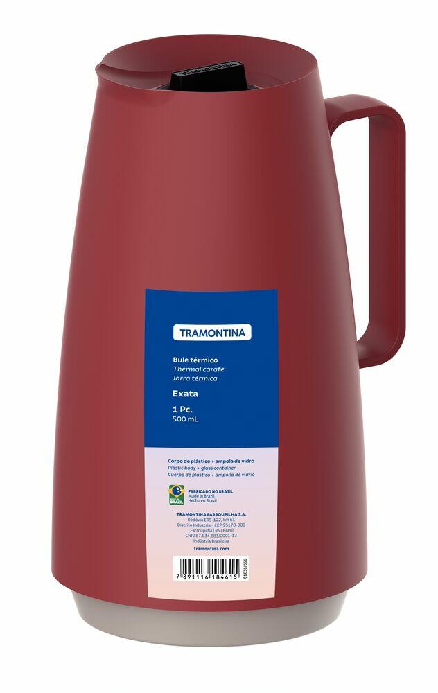 Bule 500ml Exata Vermelho Tramontina