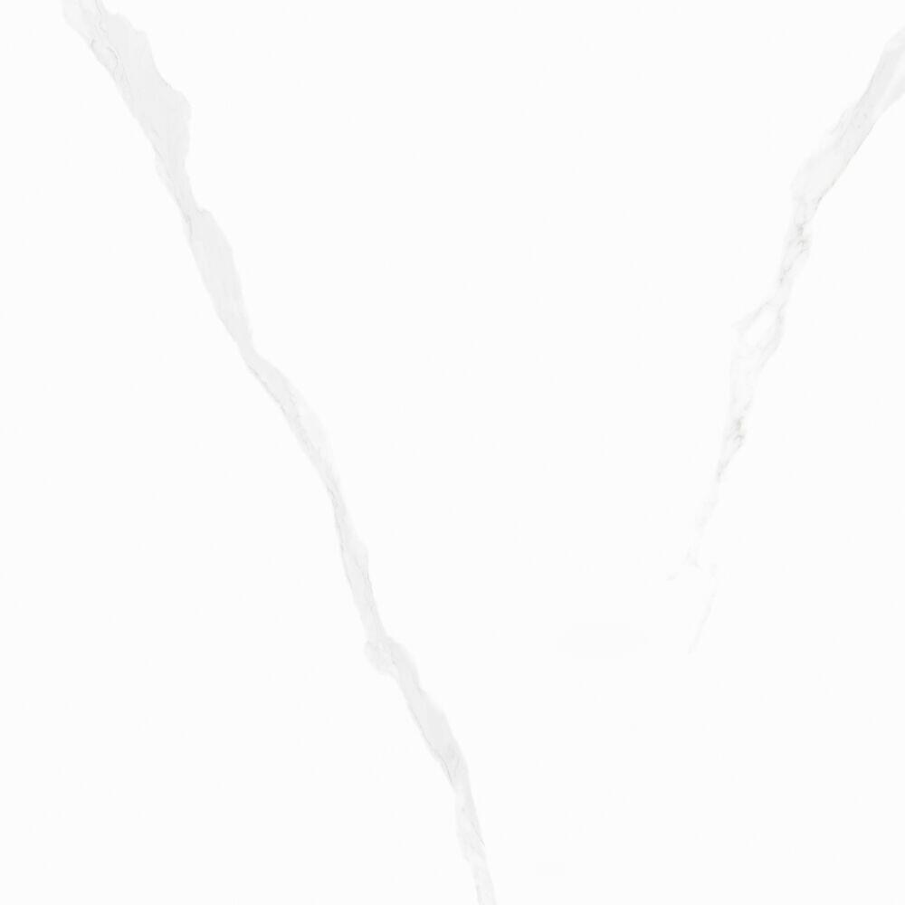Piso Cerâmico Draco Branco Retificado Acetinado 84x84 Classe C Málaga