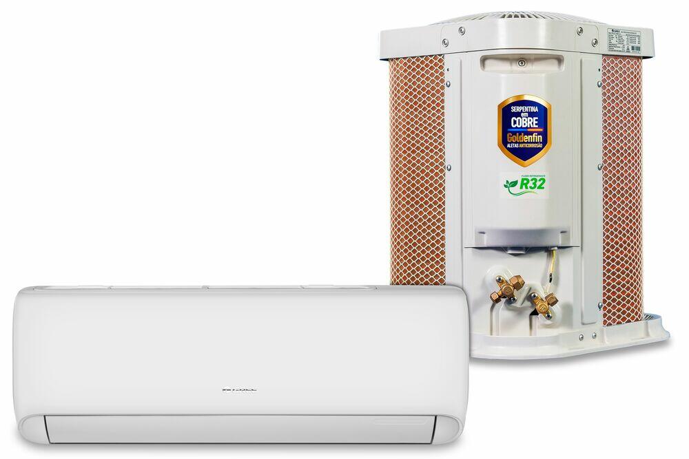 AR COND SPLIT 27000BTUS GWC27ATE INV   BRANCO FRIO