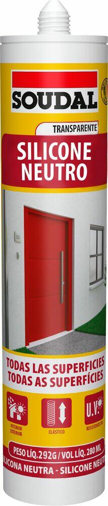 Silicone 280ml Neutro Incolor Soudal