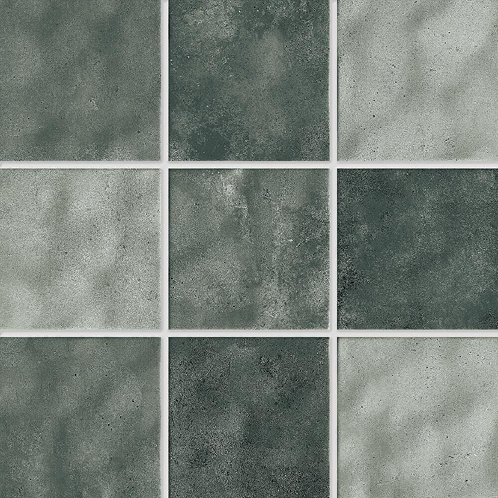 Piso Cerâmico Lucata Ppf34020 Verde Bold Brilhante 34x34cm Incefra