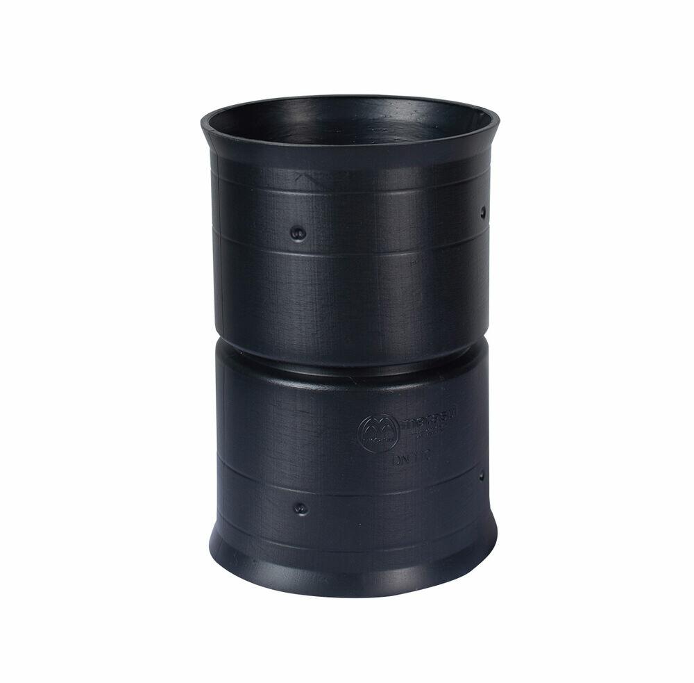 Luva Dreno 110mm Luva Dreno Preto Metasul