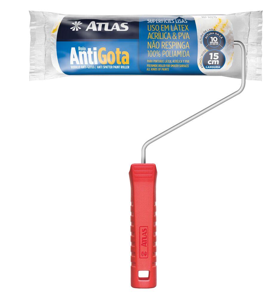 Rolo Espuma Antigotas Poliamida 15cm 321/15 Branco Atlas