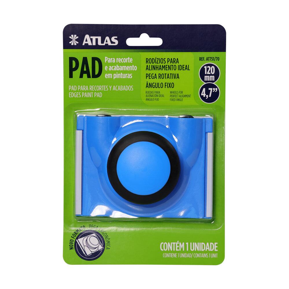 Pad para Recorte Pintura 120mm At751/7 Azul Atlas