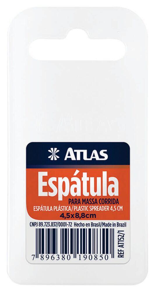 Espátula Plástica 20cm At152/1 Branco Atlas