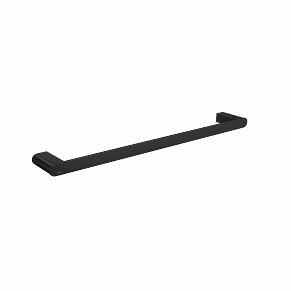 Porta Toaha Barra 60cm Versa Black Matte Deca