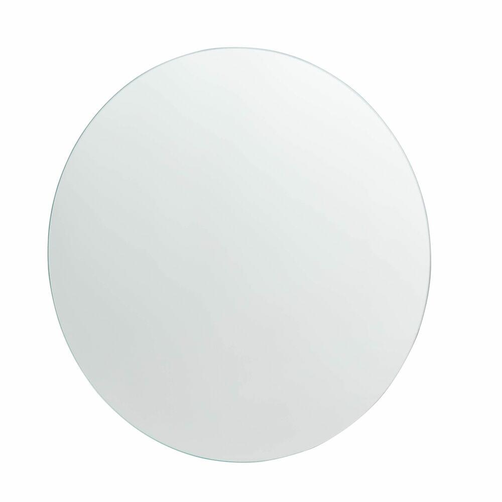 Espelho Redondo Prata 42cm Cris Metal