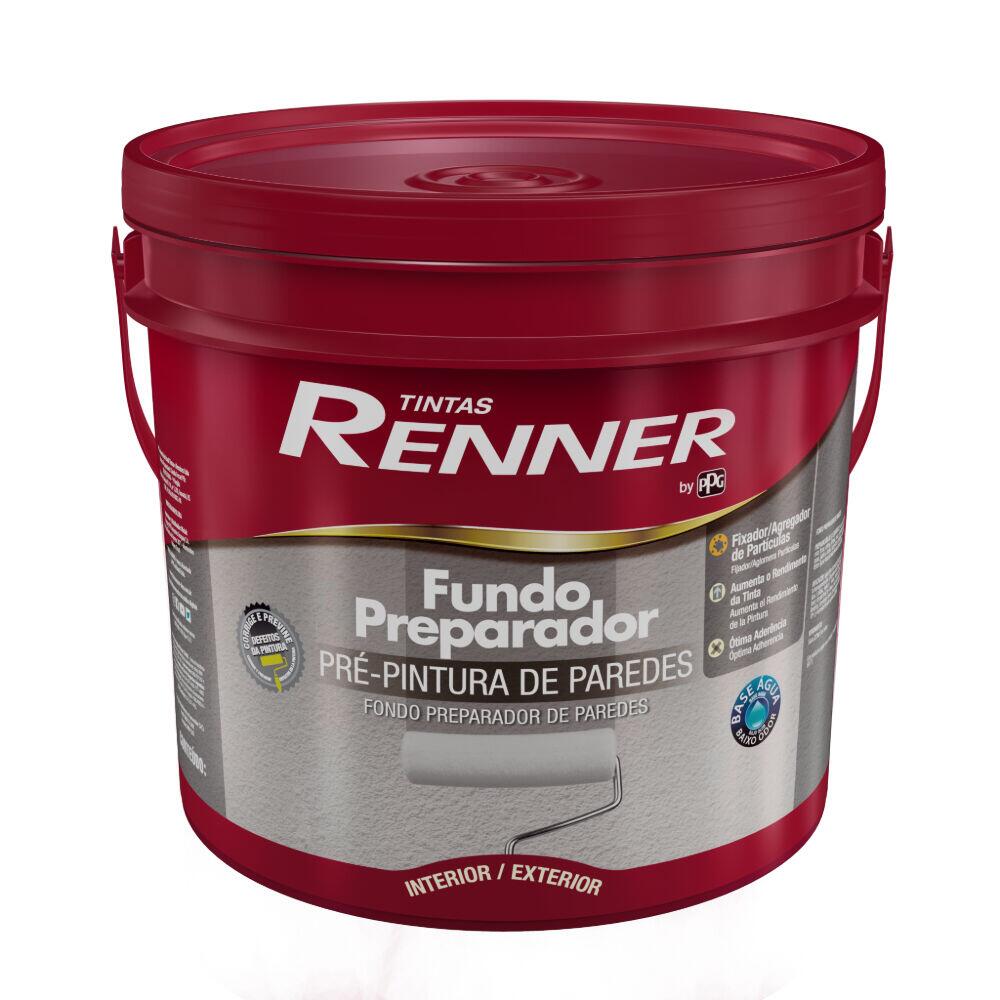 Fundo Preparador Parede Base Água 16l Renner