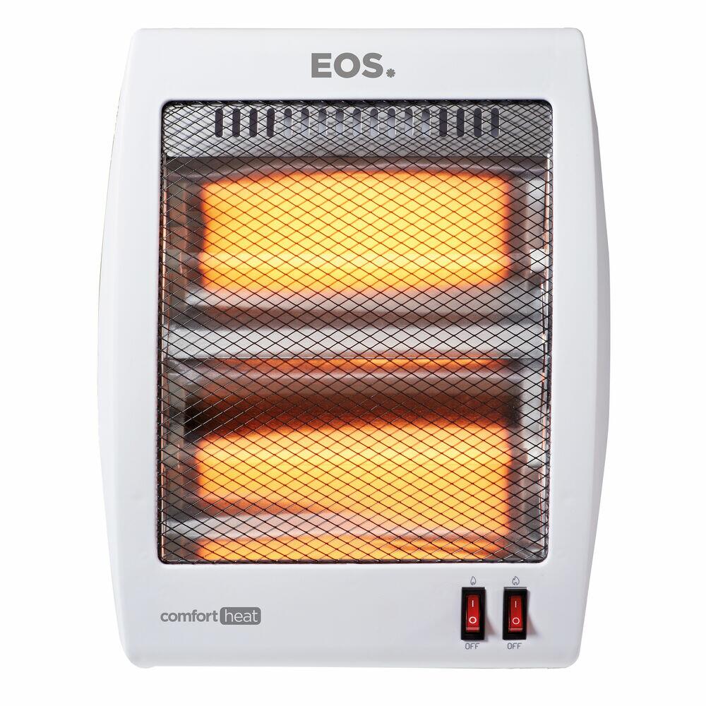Aquecedor Ambiente Halogêneo 800w Eaq03h Branco Eos