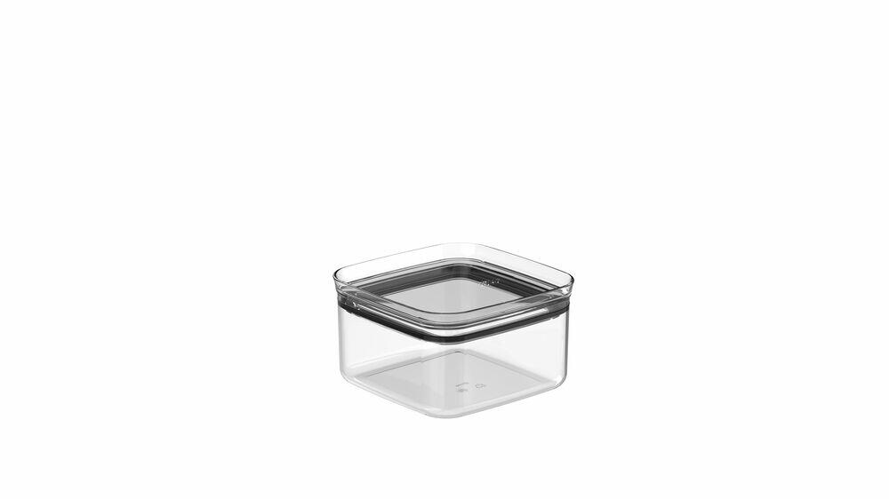 Pote Plástico Hermético 8,5cmx15cmx15cm Natural Ou