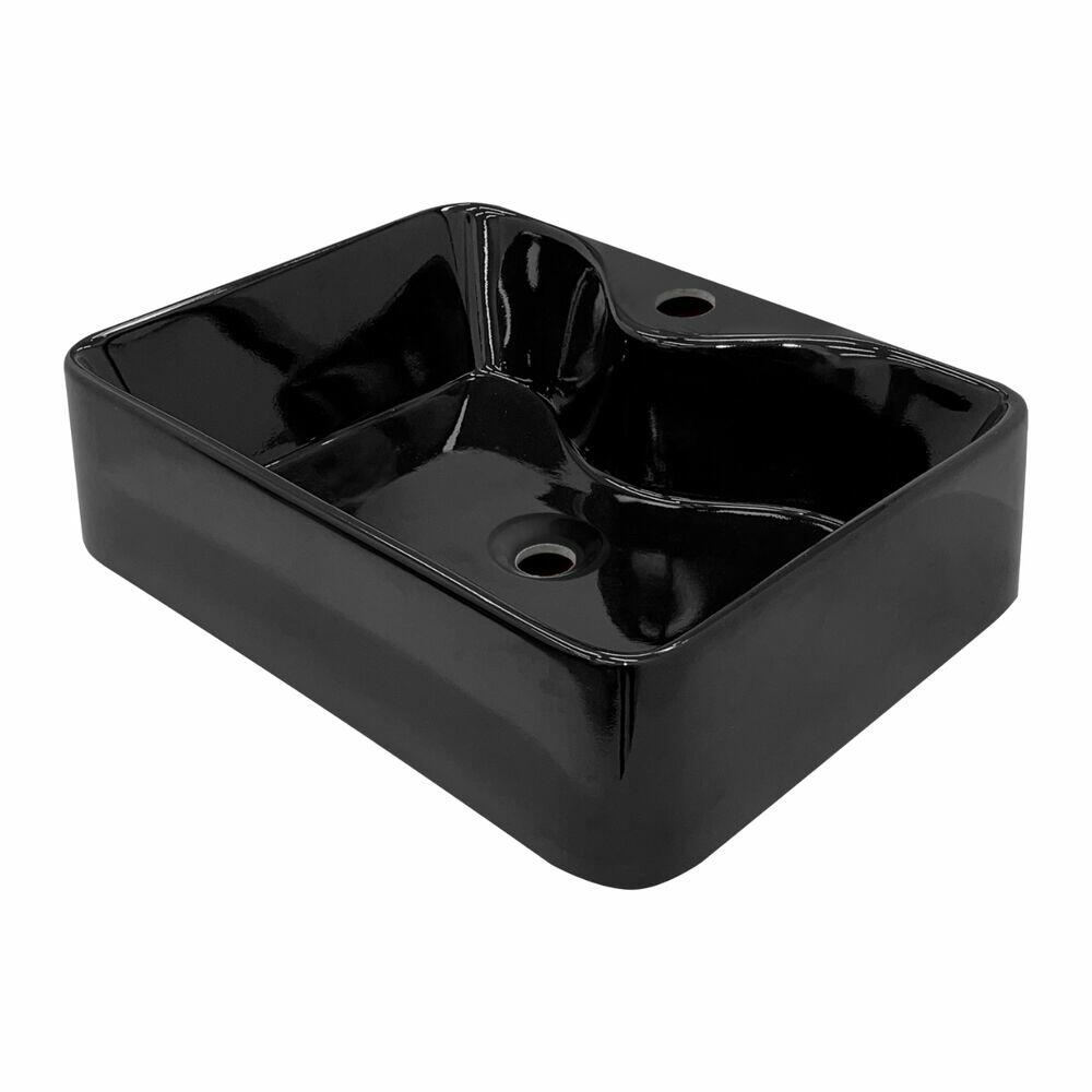 Cuba para Banheiro de Apoio Stella Preto C-linea