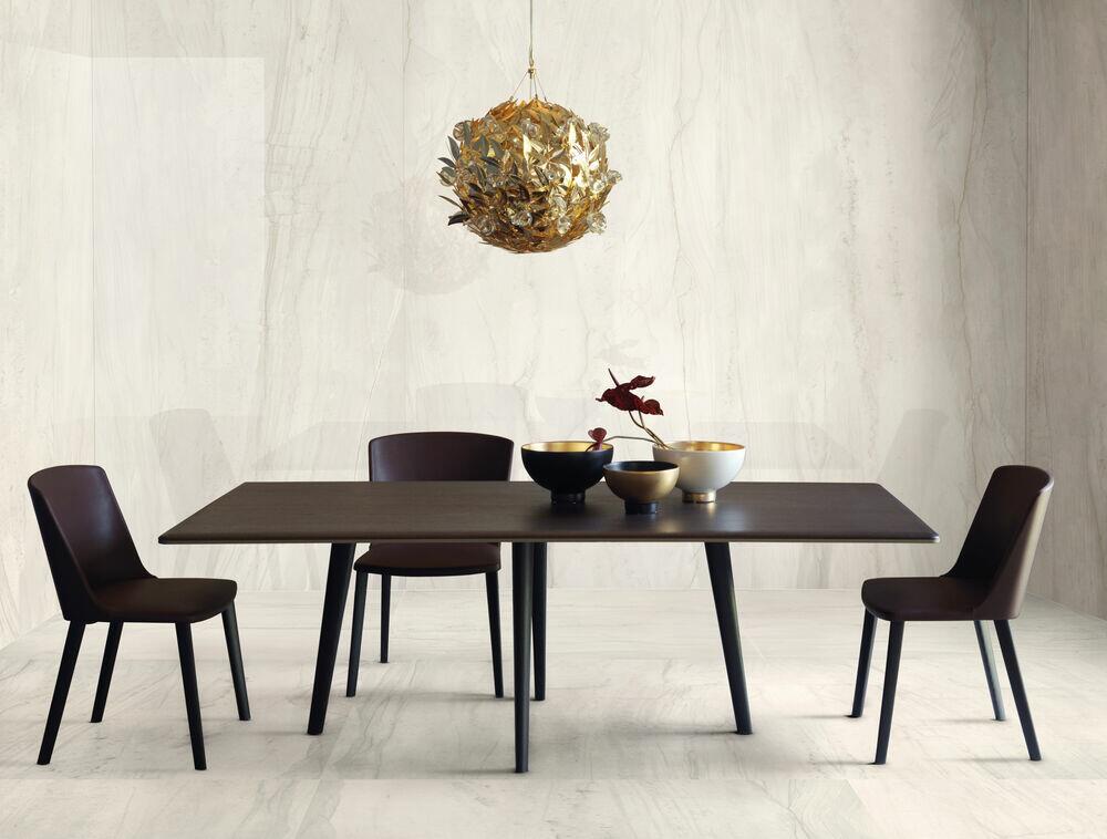 Porcelanato Mont Blanc Branco Retificado Natural 120cmx120cm Portobello