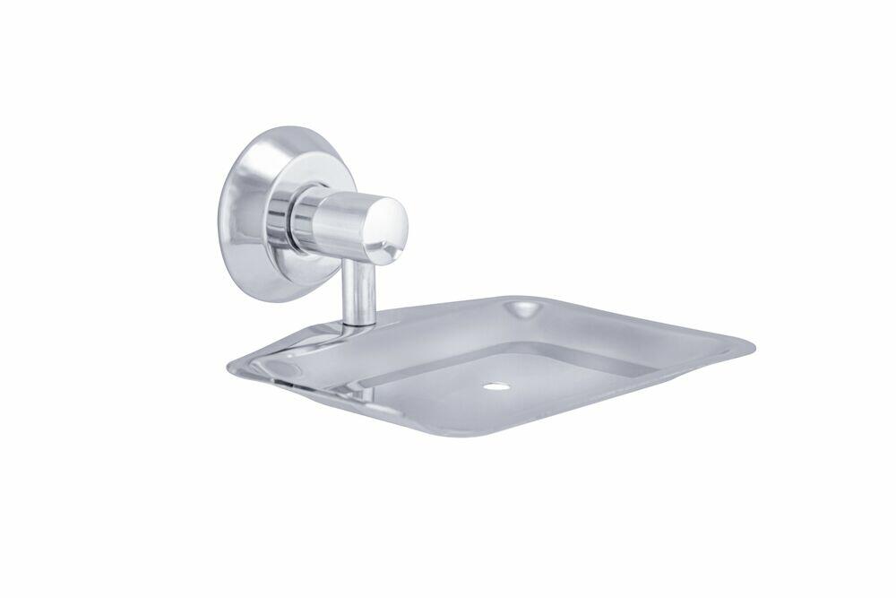 Kit Acessórios para Banheiro 5 Peças Villa Reale Colar Inox Polido Stamplas