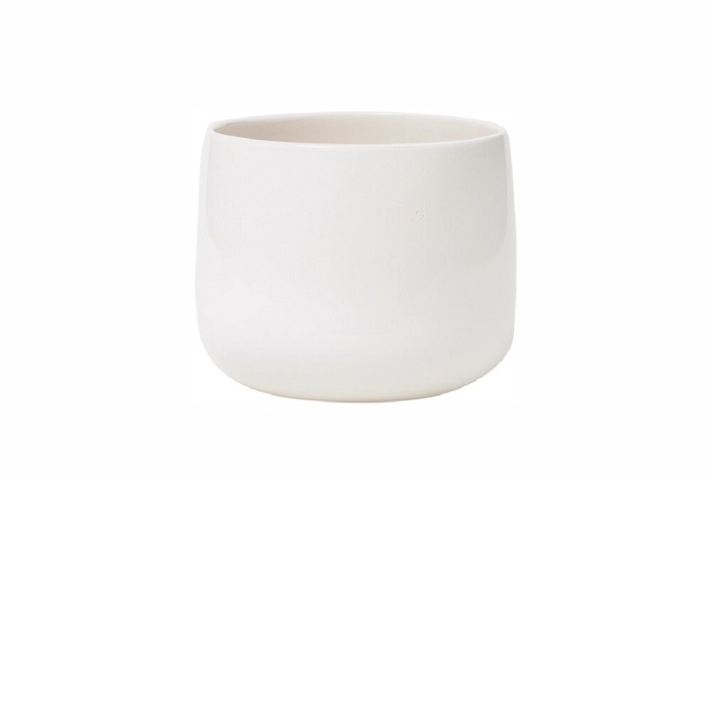 Vaso Bretagne Cachepo Branco 15x15x13cm TS Brasil