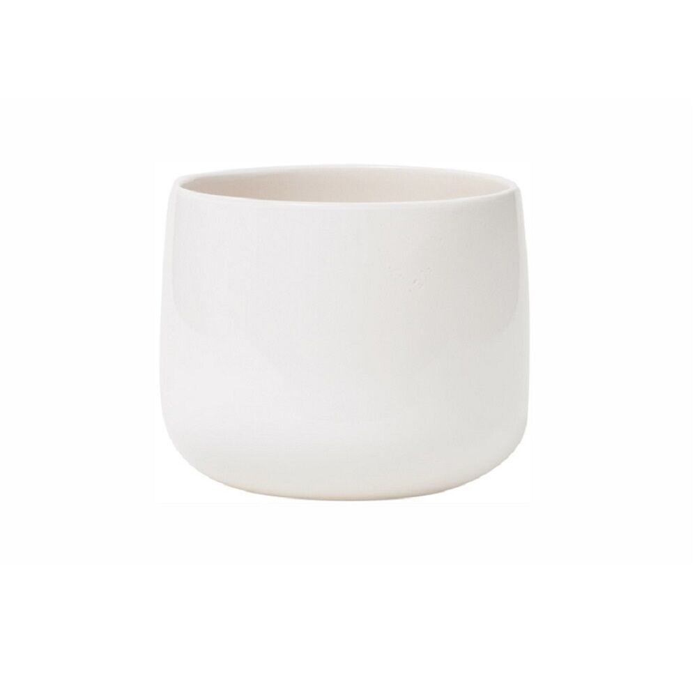Vaso Bretagne Cachepo Branco 19x19x15cm TS Brasil