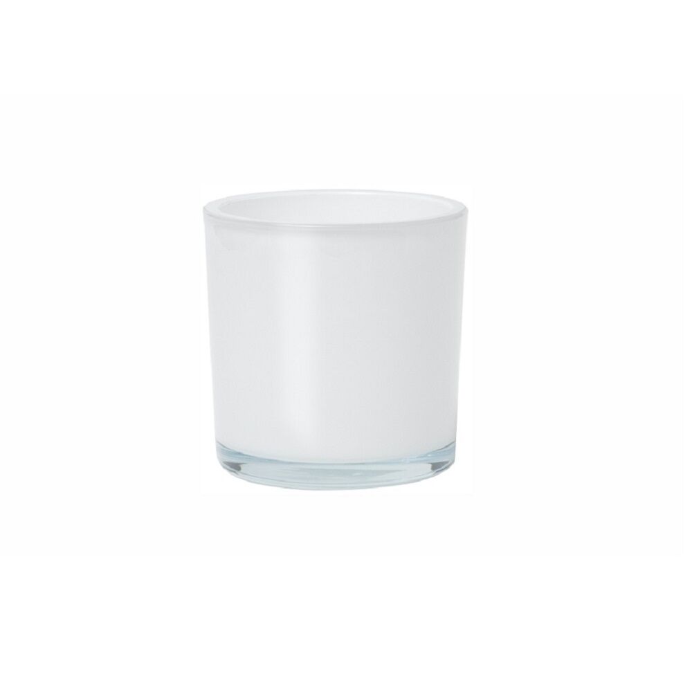 Vaso Cilindro Branco 12x12x12cm TS Brasil