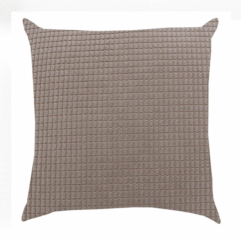 Almofada 43cm x 43cm Veludo Caqui Diagonal
