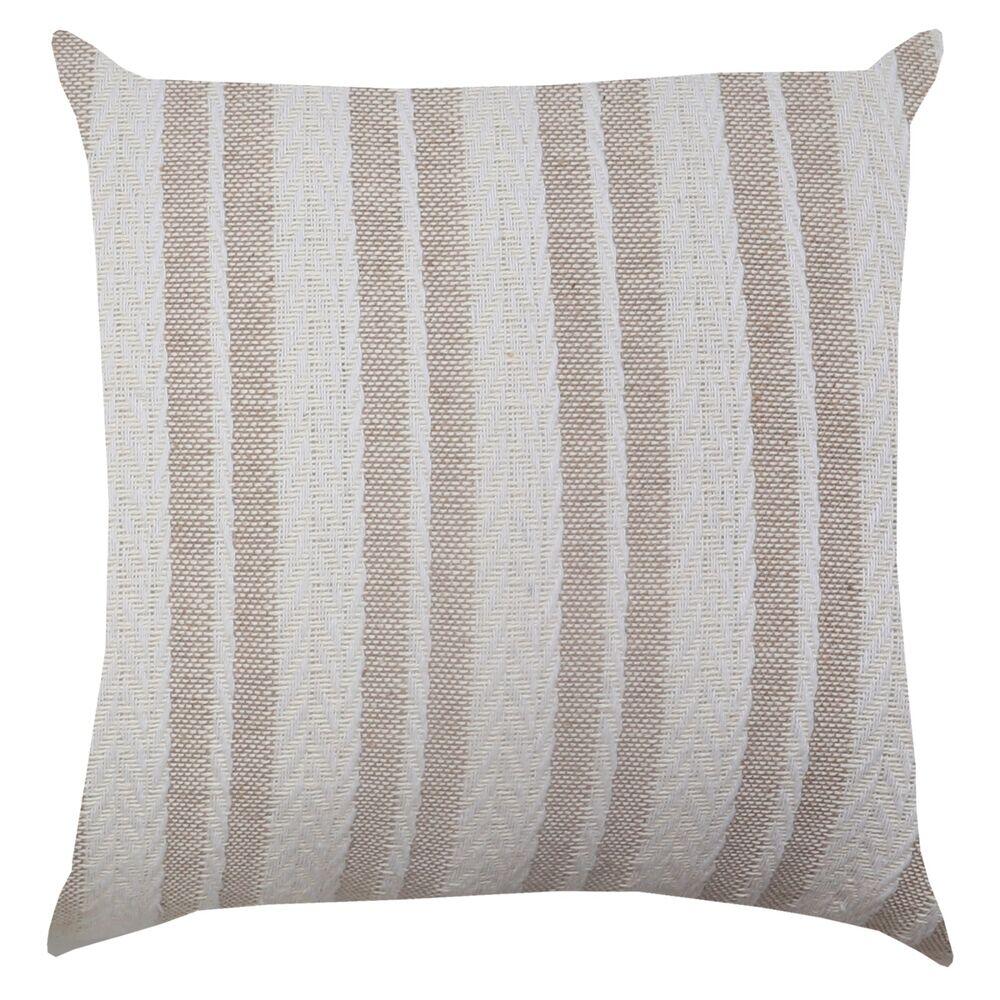 Almofada 43x43cm Listrada Kaqui Diagonal