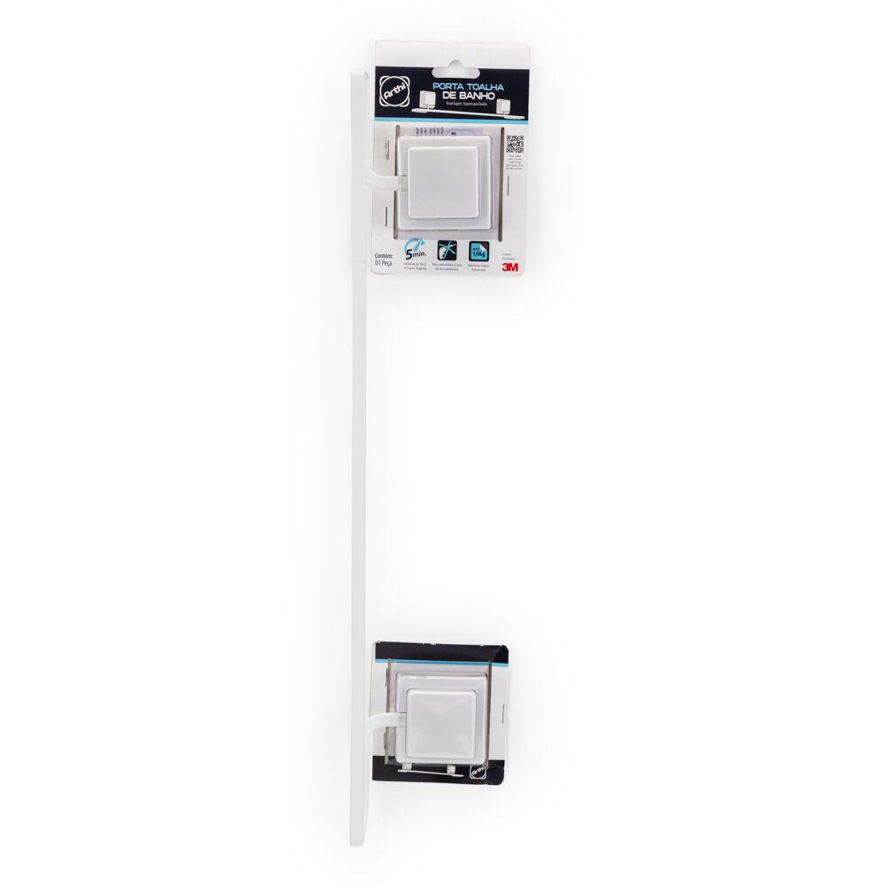 Porta Toalha 50cm Piatina Branco Arthi