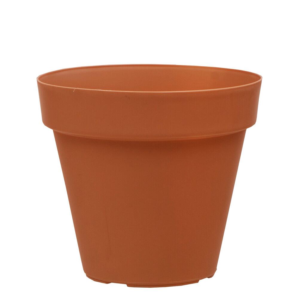 Vaso Plástico Sampa Terracota 20x19cm Vasart
