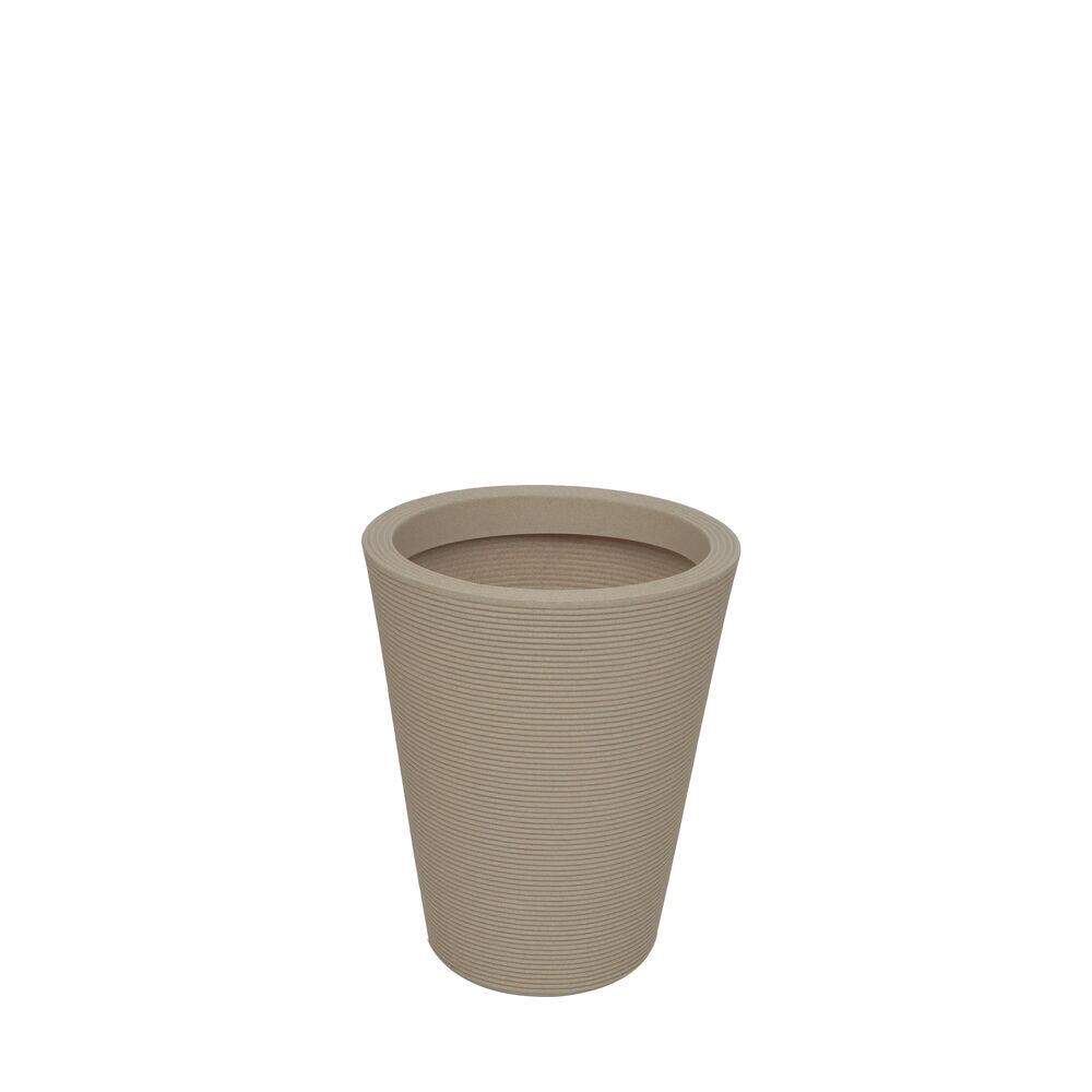 Vaso Plástico Bali Areia 45x55cm Vasart