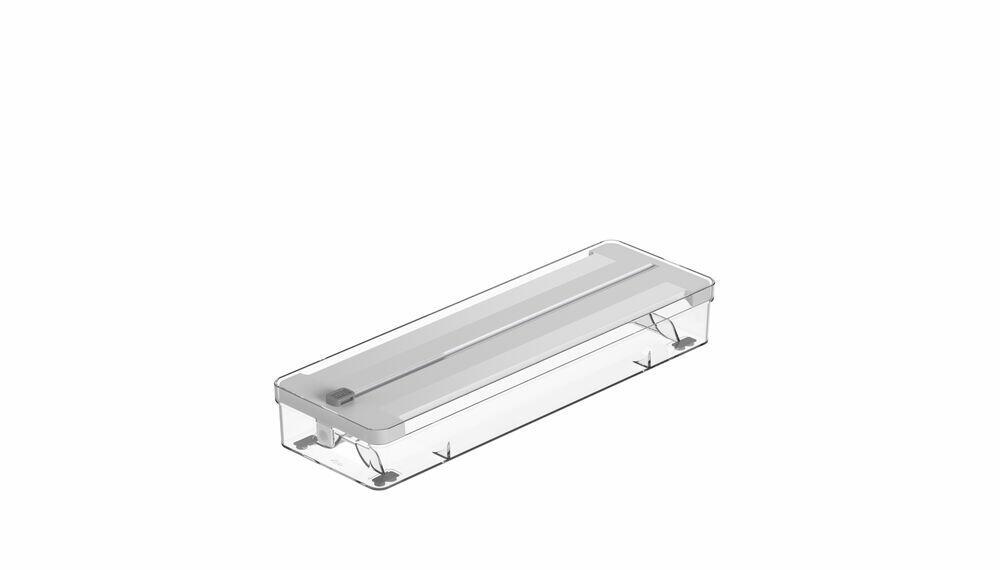 Organizador Duplo Clear Branco Ou