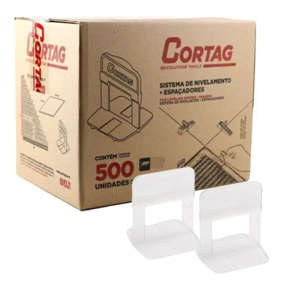 Espacador 1,5mm P/nivelamento  500pcs Cortag
