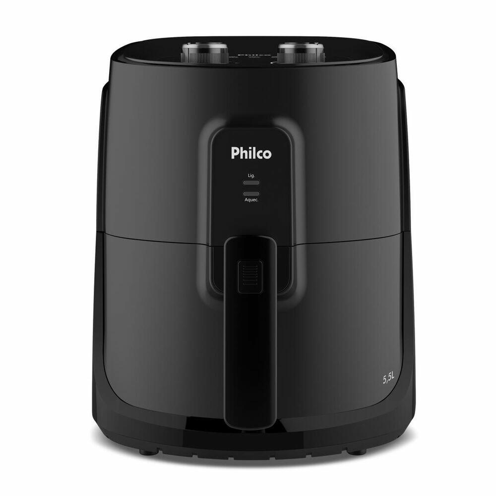 Fritadeira Elétrica Sem Óleo Air Fryer 5,5l Paf55a Preto 220v Philco