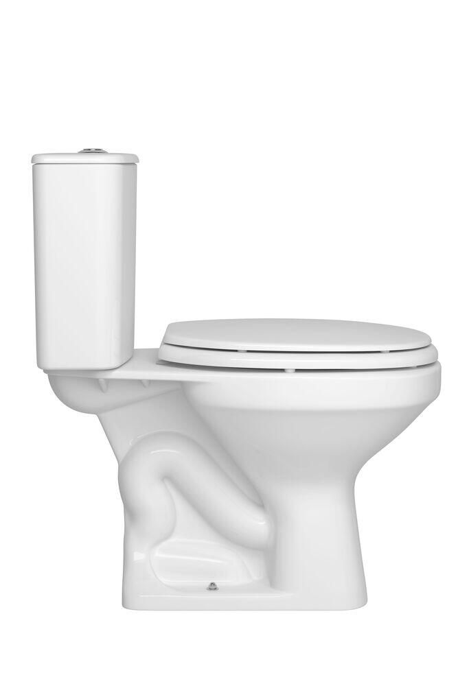 Kit Vaso Sanitário com Caixa Acoplada Acionamento Duplo 3/6L New Aspen Branco Deca