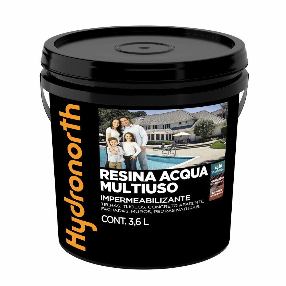 RESINA 3,6L RESINAS INCOLOR BRILHANTE