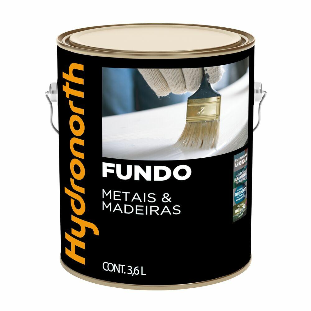 FUNDO P/MADEIRA E GESSO 3,6L SOLVENTE CO BRANCO .