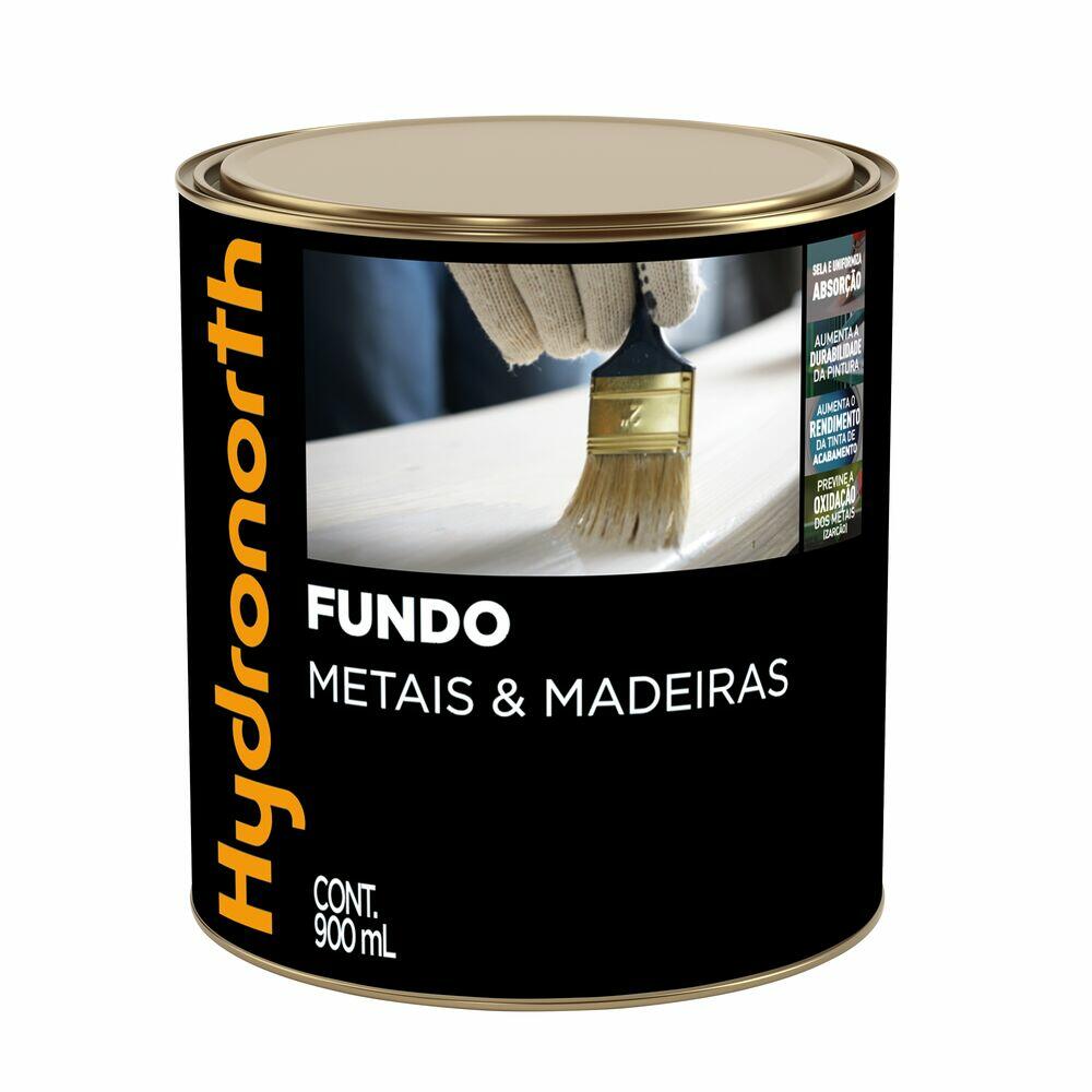 FUNDO P/MADEIRA E GESSO 900ML SOLVENTE C BRANCO .