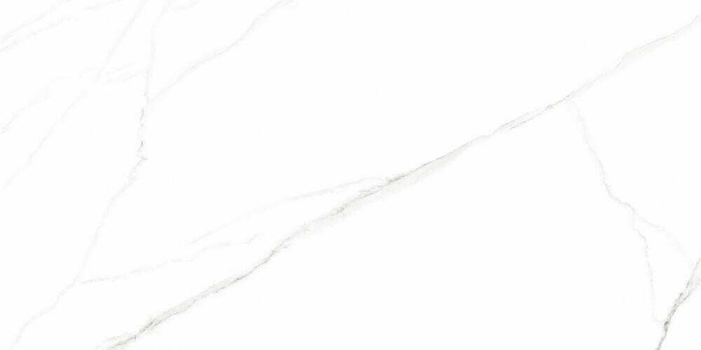 Porcelanato Statuario Rajado Branco Retificado Polido 62x121cm Damme