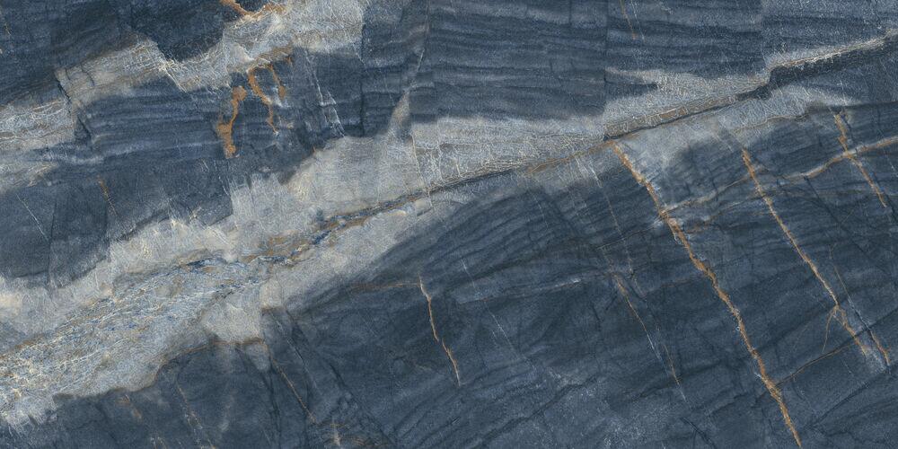 Porcelanato Ocean Blue Azul Marinho Retificado Polido 62x121cm Damme