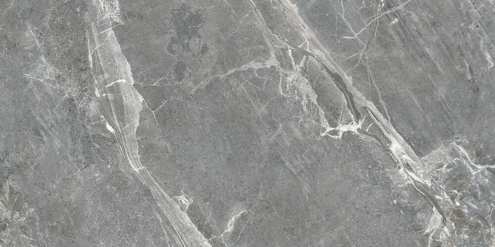 Porcelanato Venato Grigio Cinza Retificado Polido 62x121cm Damme