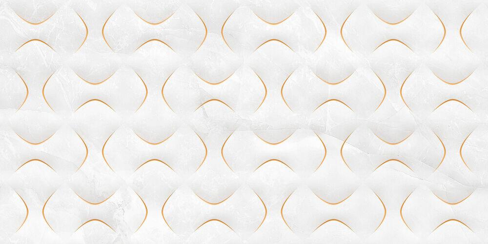 Porcelanato Onix Bianco Decor Branco Retificado Polido 62cmx121cm Damme