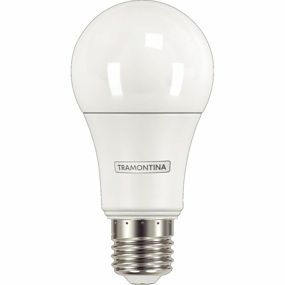 Lâmpada Bulbo Led 9w E27 Bivolt 6500k Branco Tramontina